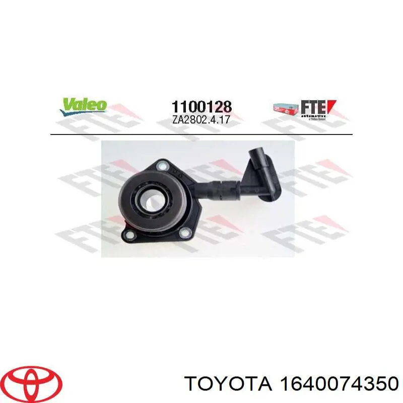 Купити 1640074350 Toyota Радіатор двигуна