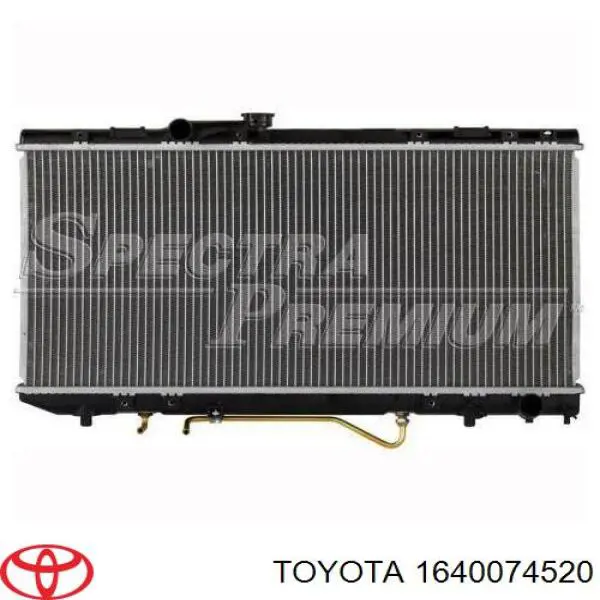 1640074520 Toyota Радіатор охолодження двигуна