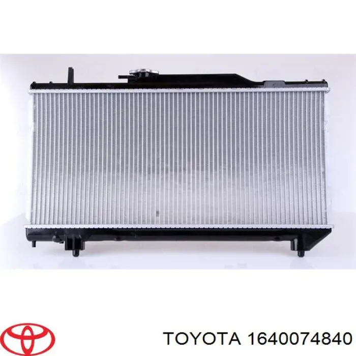 Радіатор основний Toyota 1640074840 ціна, від 73.38 USD