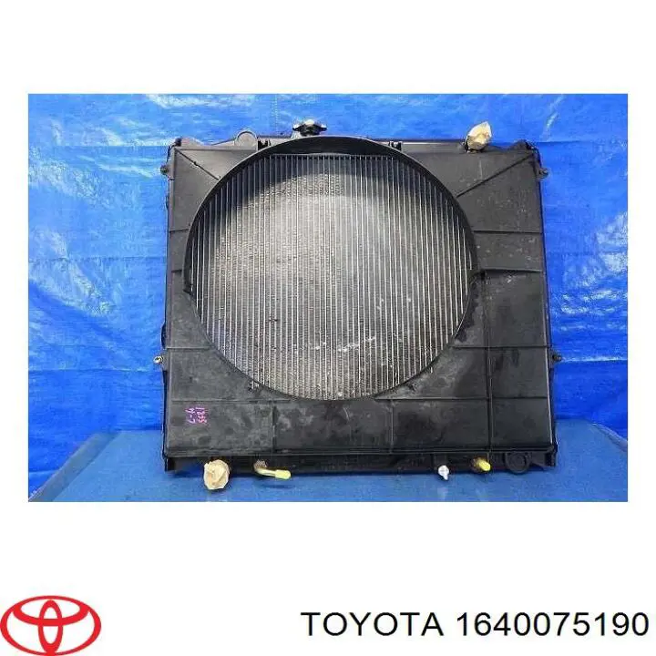 Радіатор основний Toyota 1640075190 ціна, від 129.38 USD