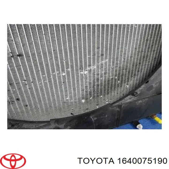 Купити 1640075190 Toyota Радіатор двигуна