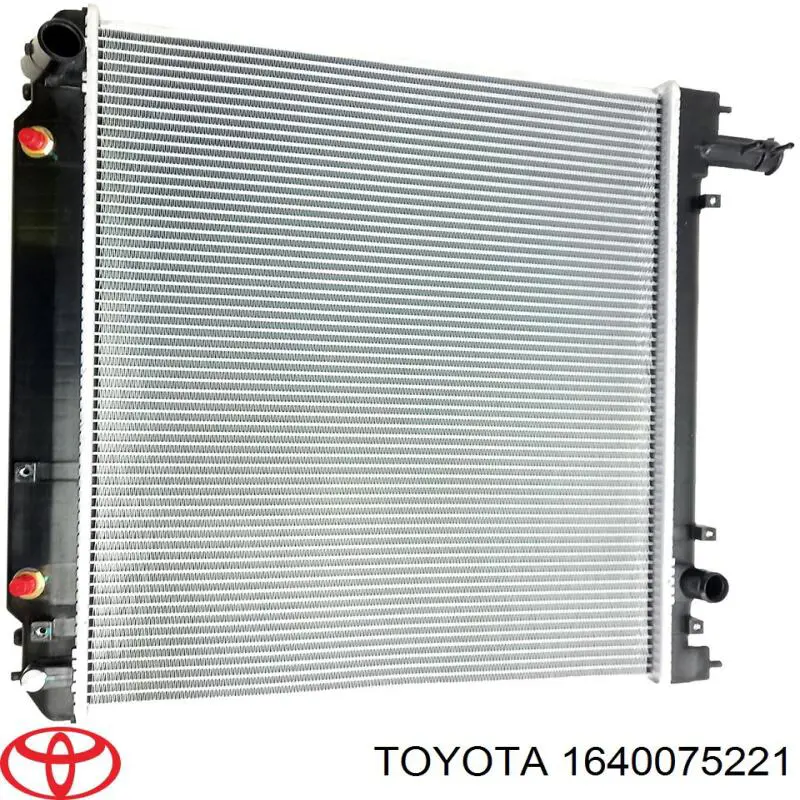 1640075221 Toyota Радіатор охолодження двигуна