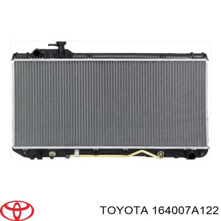 164007A122 Toyota радіатор охолодження двигуна