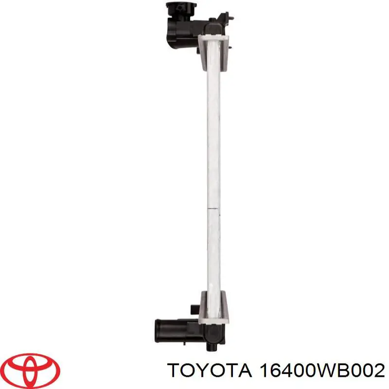 Купити 16400WB002 Toyota Радіатор двигуна