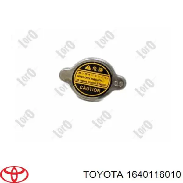 1640116010 Toyota кришка/пробка радіатора