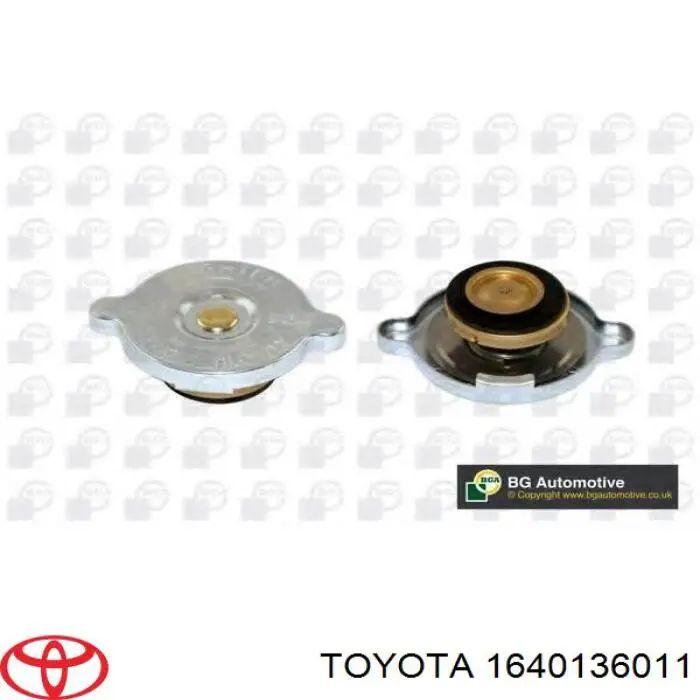 1640136011 Toyota кришка/пробка радіатора