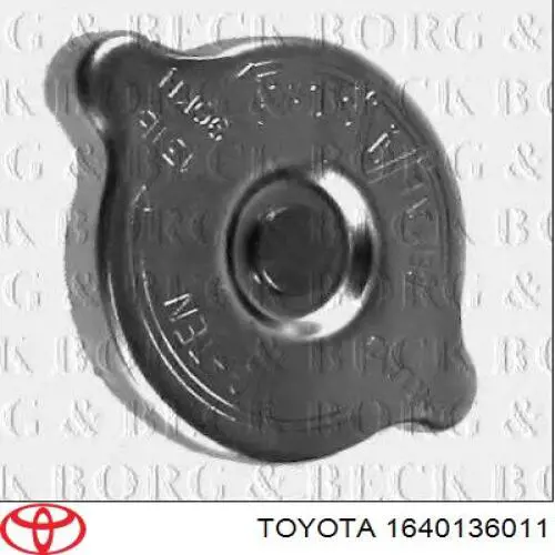 Кришка бачка радіатора Toyota 1640136011 ціна, від 4.99 USD