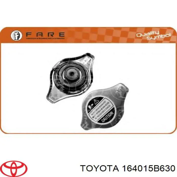 Кришка бачка радіатора Toyota 164015B630 ціна, від 7.57 USD