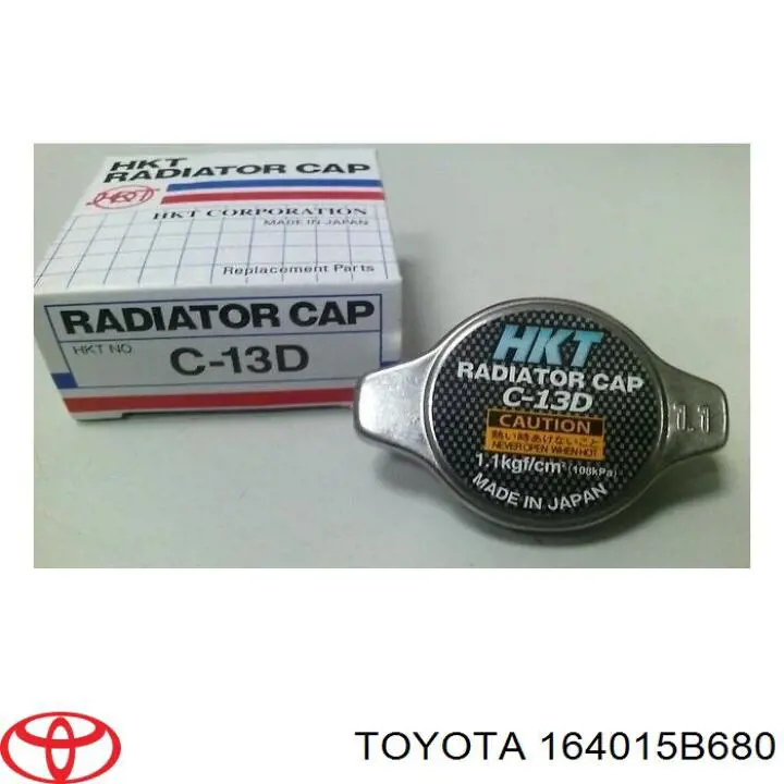 164015B680 Toyota кришка/пробка радіатора