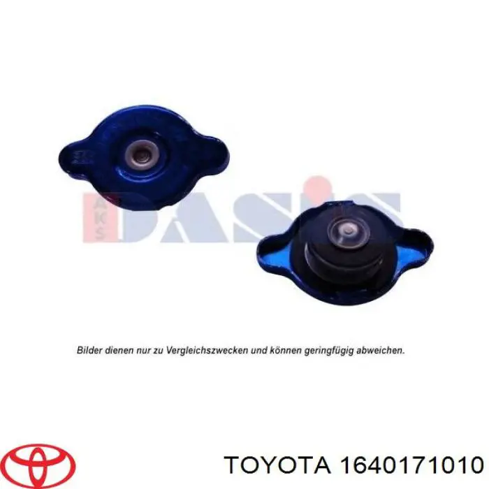 1640171010 Toyota Кришка / пробка радіатора