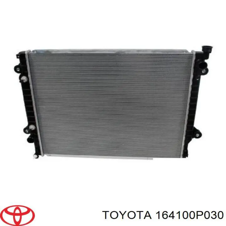 164100P030 Toyota Радіатор охолодження двигуна