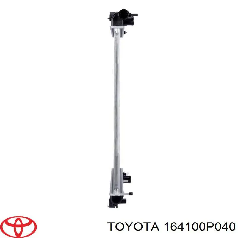 Радіатор основний Toyota 164100P040 ціна, від 121.26 USD