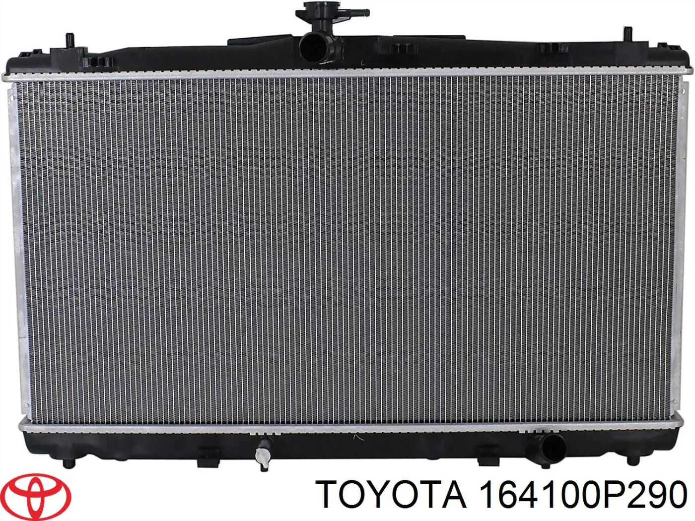 164100P290 Toyota Радіатор охолодження двигуна