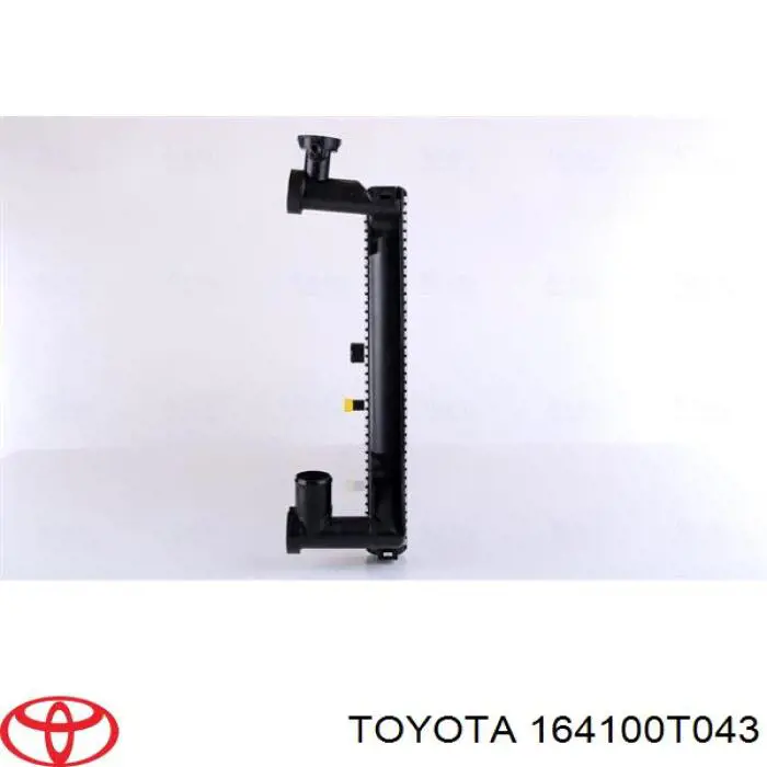 Радіатор основний Toyota 164100T043 ціна, від 59.26 USD