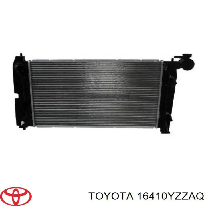 Радіатор охолодження двигуна 16410YZZAQ Toyota