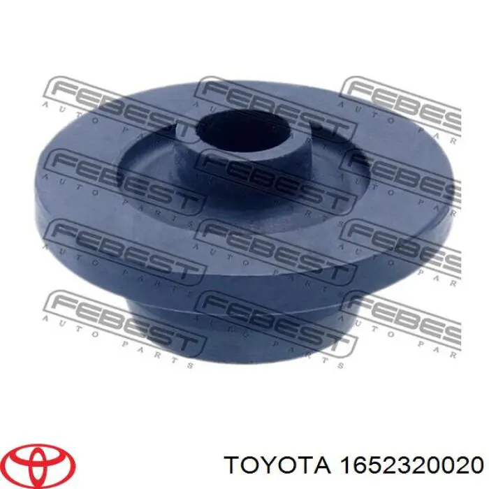 Купити 1652320020 Toyota Подушка радіатора кондиціонера, верхня