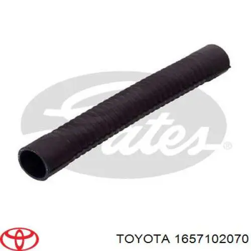 Шланг/патрубок радіатора охолодження, верхній Toyota 1657116170 ціна, від 13.28 USD