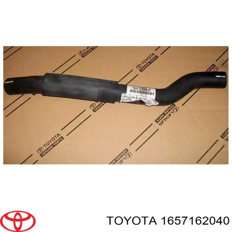 1657162040 Toyota шланг/патрубок радіатора охолодження, верхній