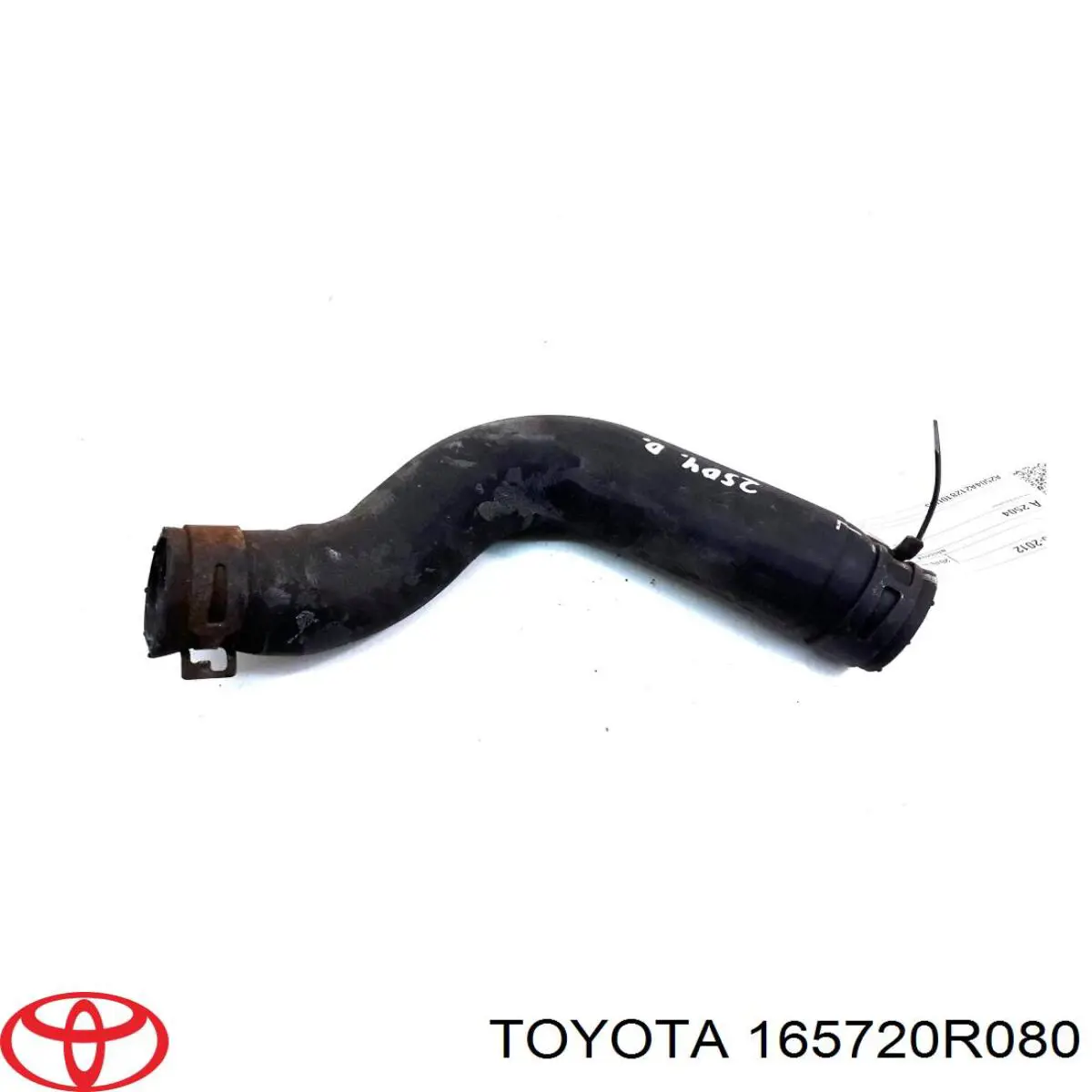 165720R080 Toyota Шланг/патрубок радіатора охолодження, нижній