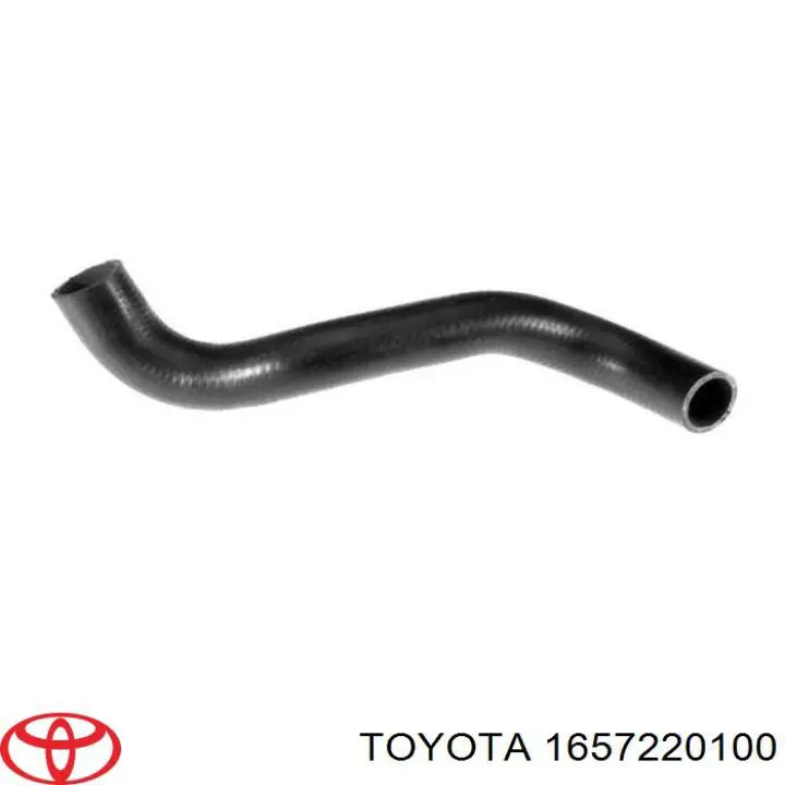 Шланг/патрубок радіатора охолодження, нижній Toyota 1657220100 ціна, від 22.80 USD