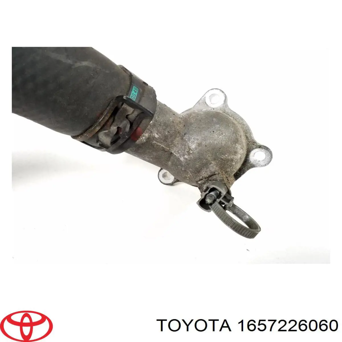 1657226060 Toyota Шланг/патрубок радіатора охолодження, нижній