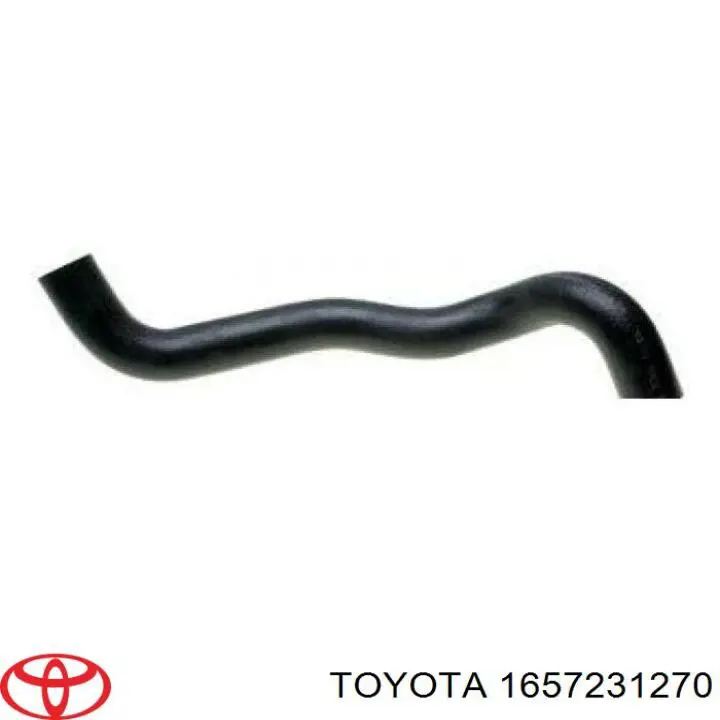 1657231270 Toyota Шланг/патрубок радіатора охолодження, нижній