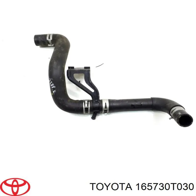 Шланг/патрубок радіатора охолодження, верхній Toyota 165730T030 ціна, від 8.87 USD