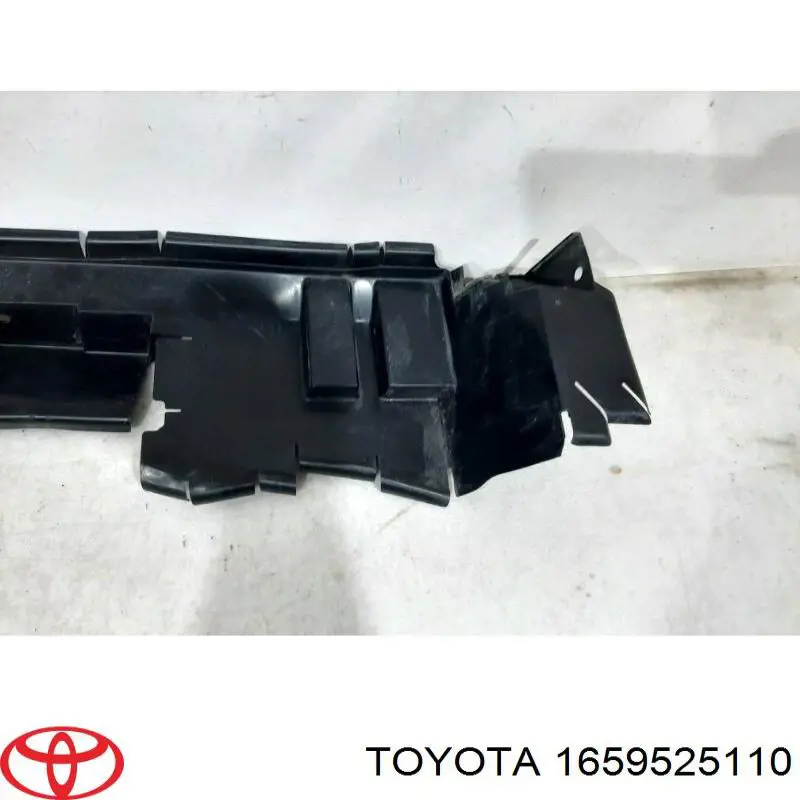Повітропровід (дефлектор) радіатора, лівий Toyota 1659525110 ціна, від 25.33 USD