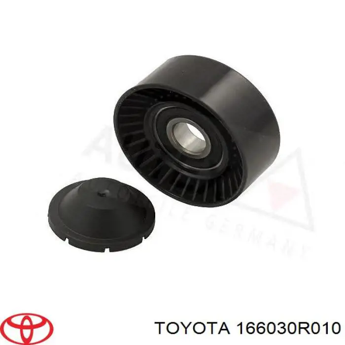 166030R010 Toyota ролик приводного ременя, паразитний