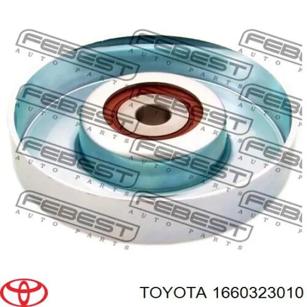 Ролик приводного ременя, паразитний Toyota 1660323010 ціна, від 23.69 USD