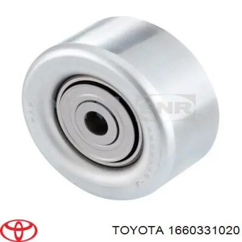 Купити 1660331020 Toyota Ролик приводного ременя, паразитний