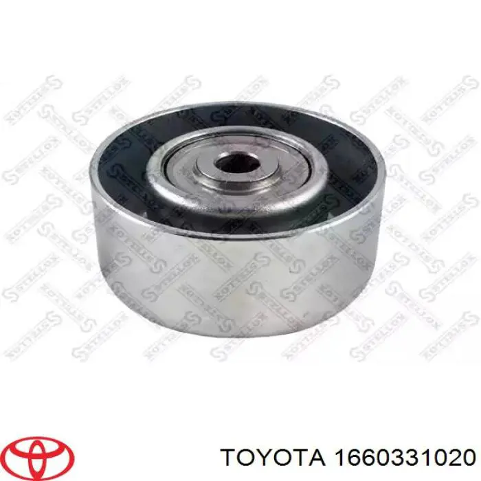 Ролик приводного ременя, паразитний Toyota 1660331020 ціна, від 19.39 USD