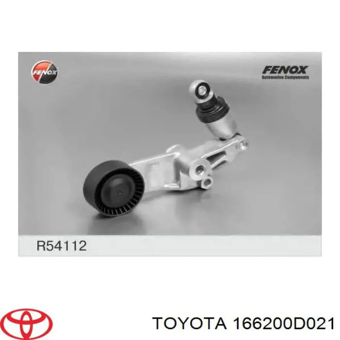 166200D021 Toyota натягувач приводного ременя
