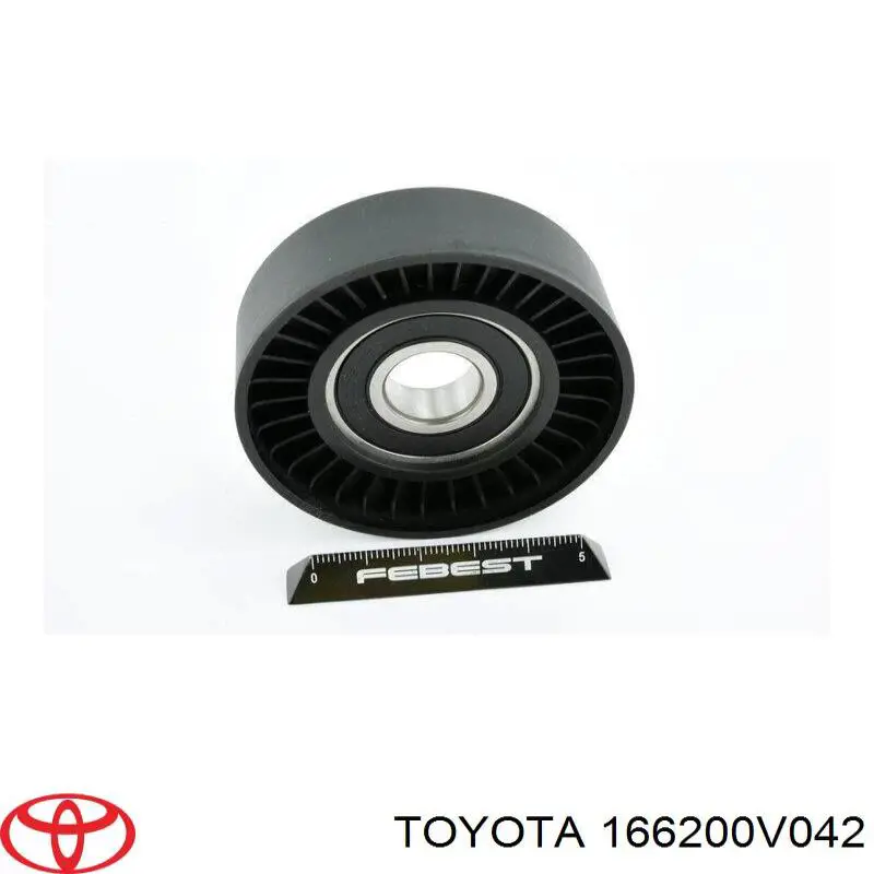 166200V042 Toyota натягувач приводного ременя