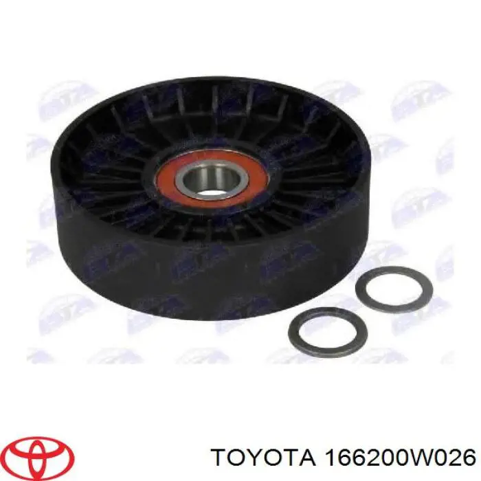 Натягувач приводного ременя Toyota 166200W026 ціна, від 17.27 USD