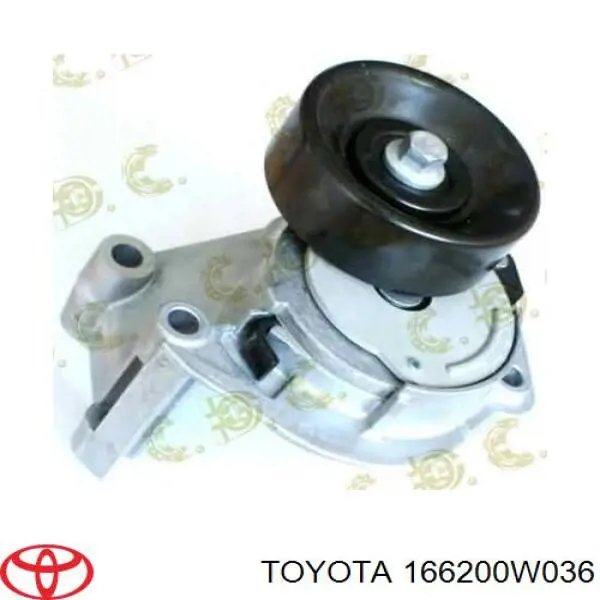 Натягувач приводного ременя Toyota 166200W030 ціна, від 53.74 USD