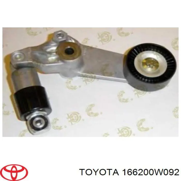 166200W092 Toyota Натяжна планка поліклинового ременя