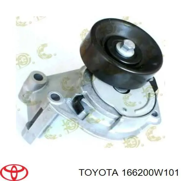 Натягувач приводного ременя Toyota 166200W101 ціна, від 70.46 USD