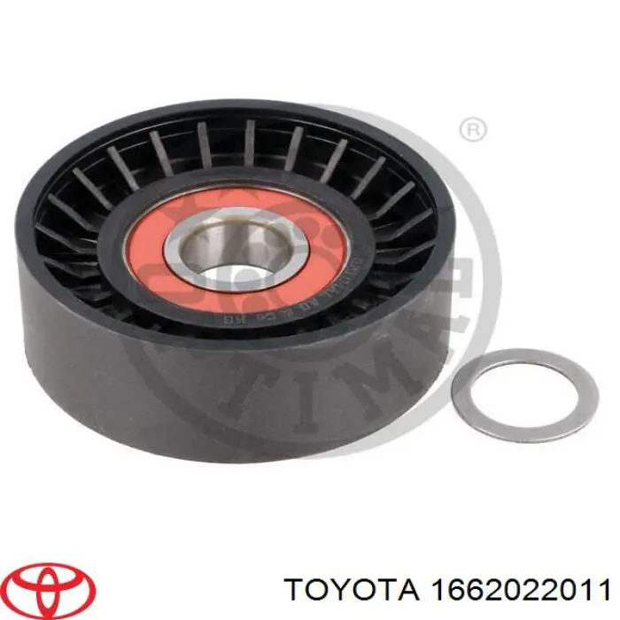 Натягувач приводного ременя 1662022011 Toyota
