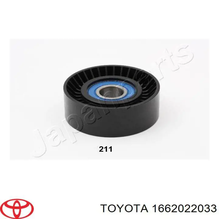 Натягувач приводного ременя 1662022033 Toyota