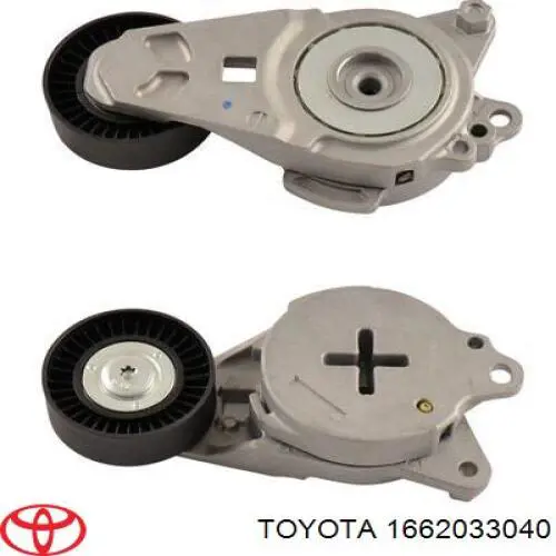 Натягувач приводного ременя Toyota 1662033040 ціна, від 40.28 USD