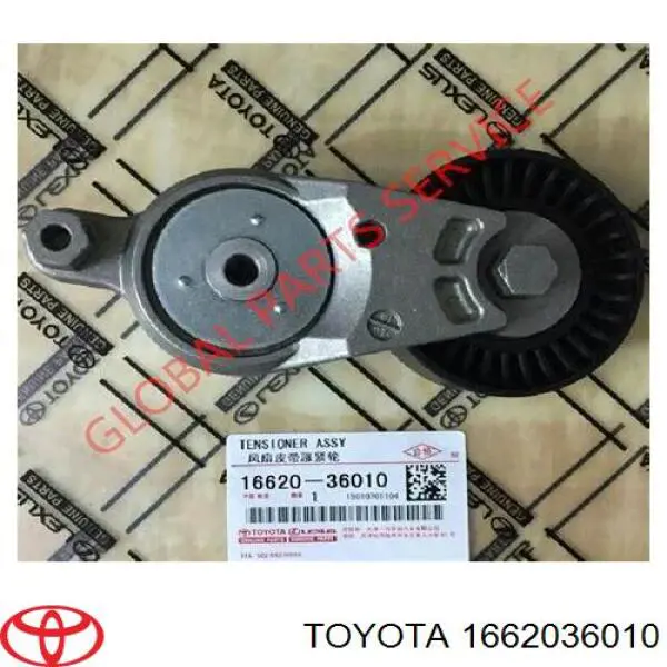 1662036010 Toyota натягувач приводного ременя