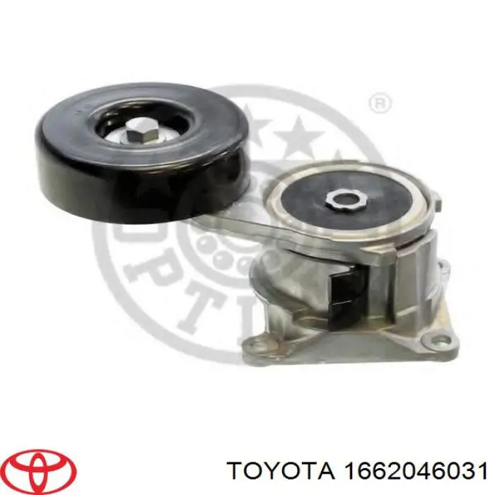 Натягувач приводного ременя Toyota 1662046031 ціна, від 17.41 USD