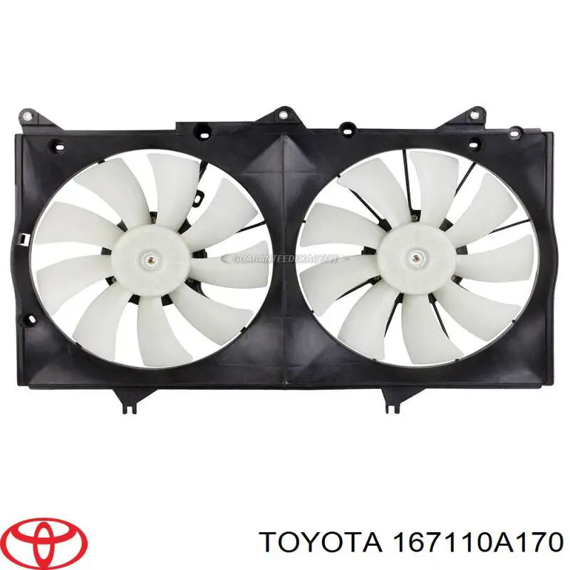 Купити 167110A170 Toyota Дифузор вентилятора