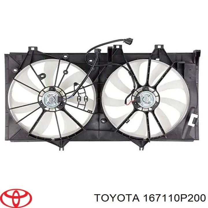  167110P200 Toyota