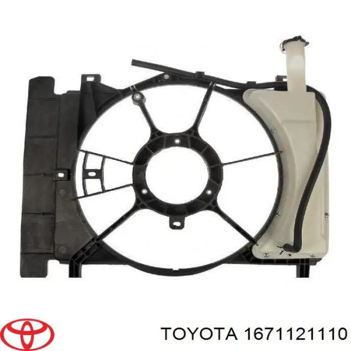 Toyota дифузор (кожух радіатора охолодження)