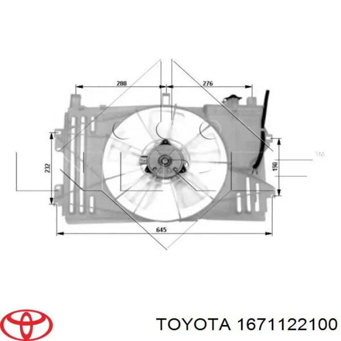  1671122100 Toyota