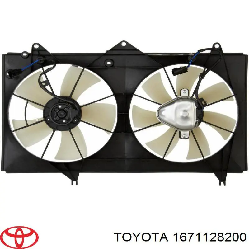 Дифузор (кожух) радіатора охолодження Toyota Camry (V30) (Тойота Камрі)