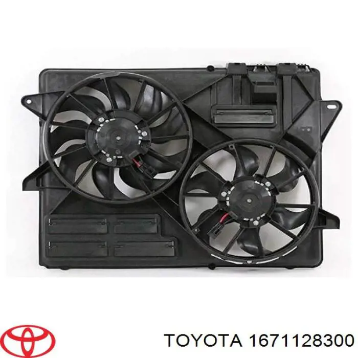 Купити 1671128300 Toyota Дифузор вентилятора