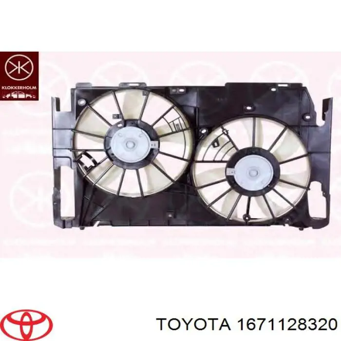 Дифузор (кожух) радіатора охолодження Toyota RAV4 3 (A3) (Тойота Рав4)